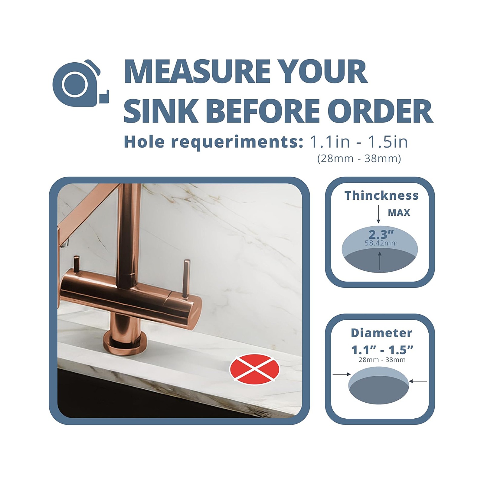 Built-in Sink Soap Dispenser, 17 oz — Rubbed Bronze — view 16