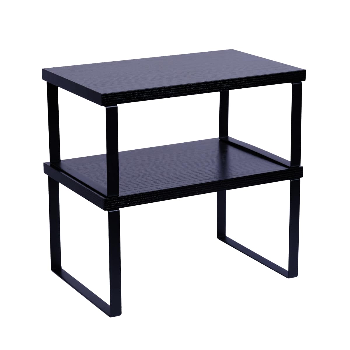 Cabinet Organizer Shelf — Set of 2, Standard — Ink Black / Charcoal — view 9