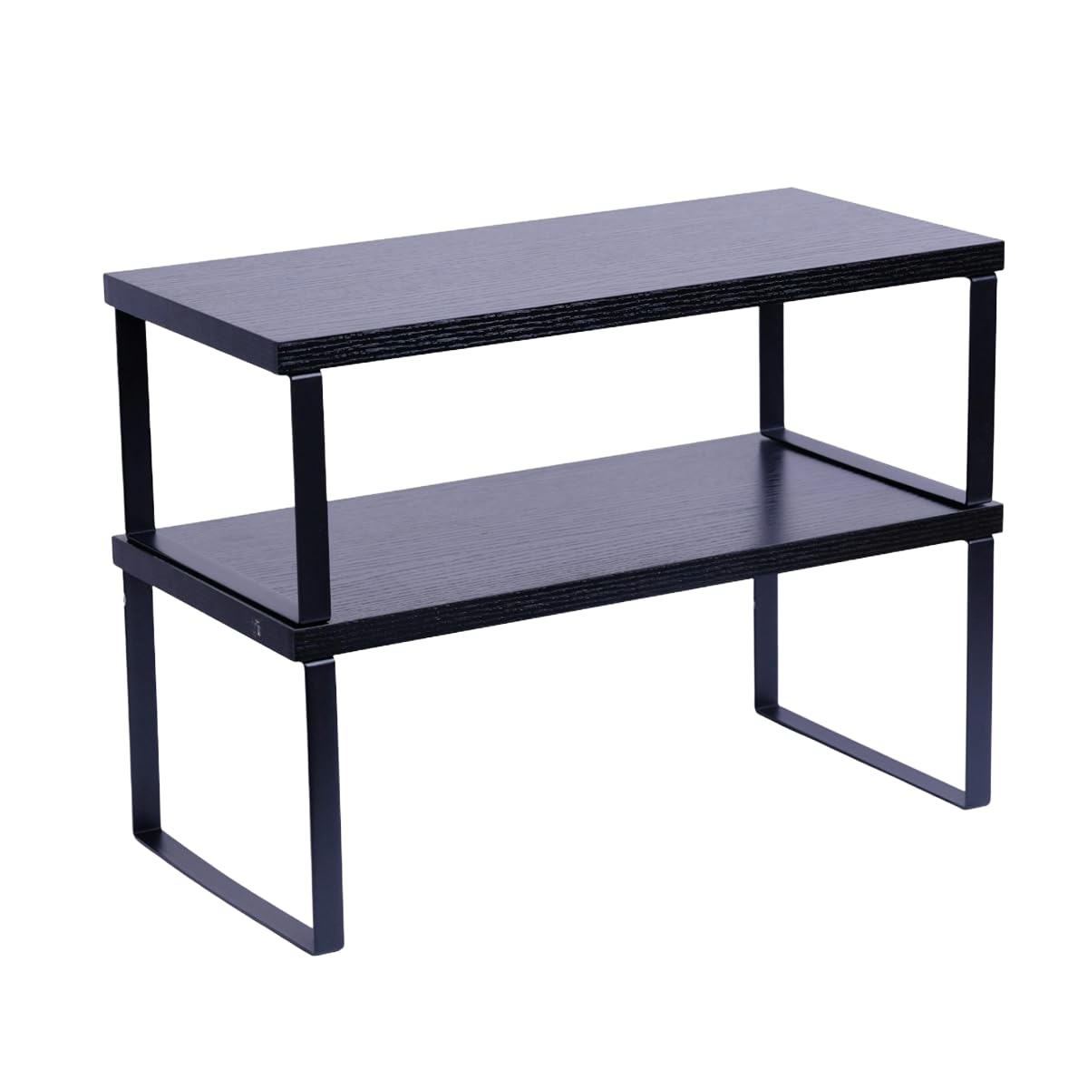 Cabinet Organizer Shelf — Set of 2, Large — Ink Black / Charcoal — view 9